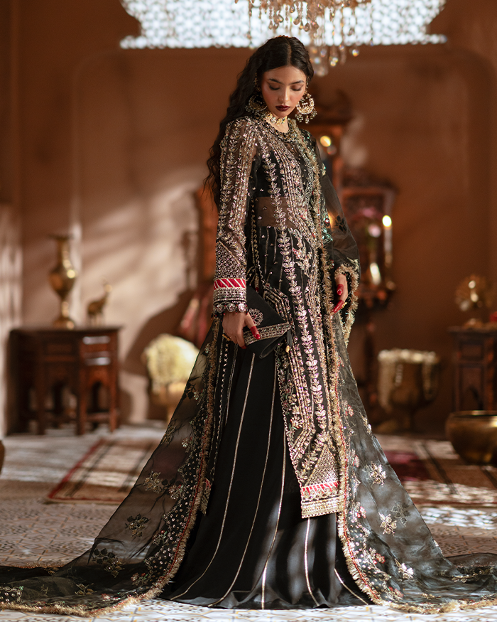 Zevk | Mughal Raniya | Chand Begum - by - Libasekhas UK - Registered Vendor of : Zevk - 100% Original Designer Dresss