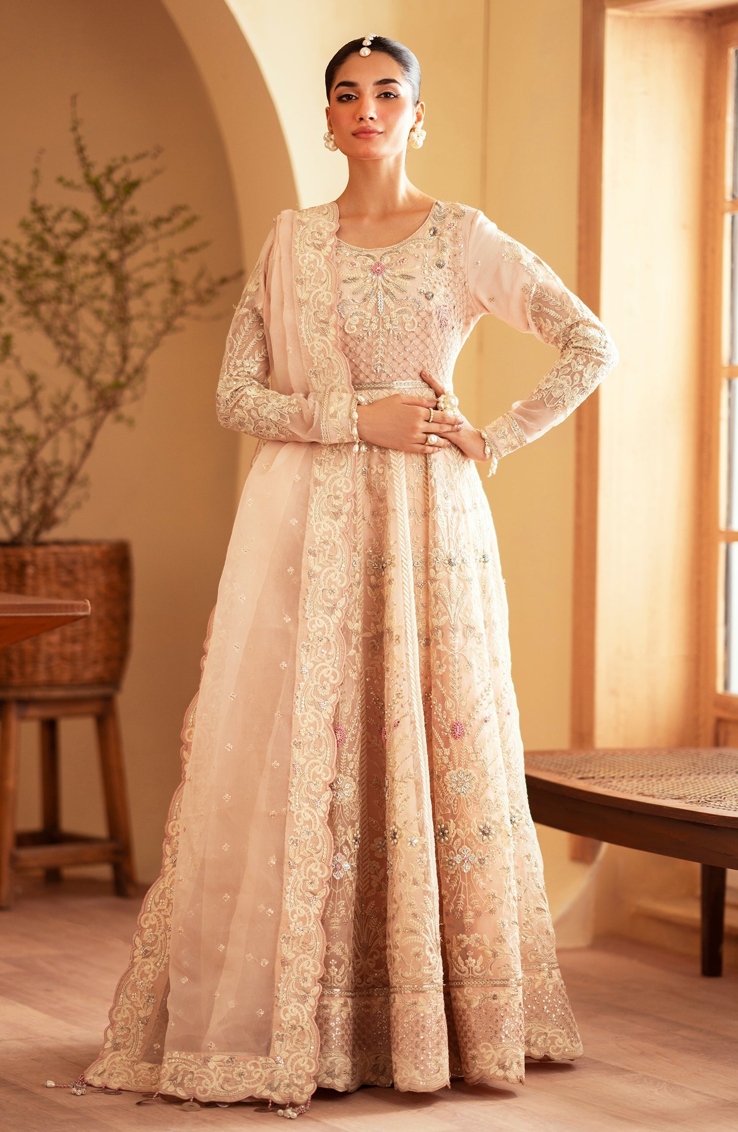 Emaan Adeel | Romansiyyah Luxury Formals 24 | Faatin - by - Libasekhas UK - Registered Vendor of : Emaan Adeel - 100% Original Designer Dresss