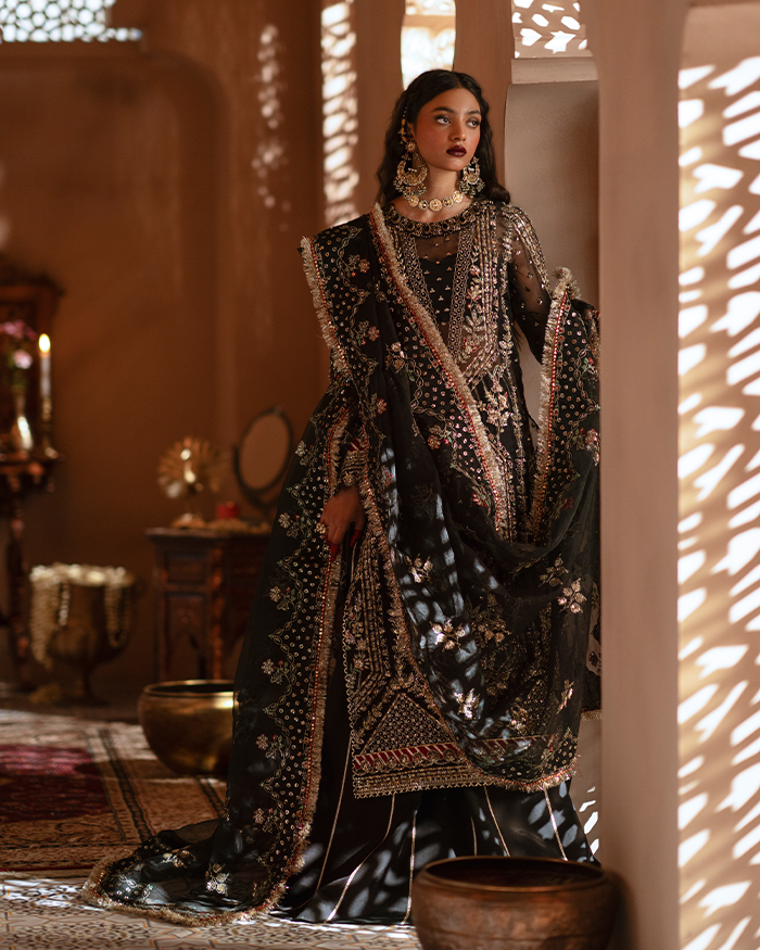 Zevk | Mughal Raniya | Chand Begum - by - Libasekhas UK - Registered Vendor of : Zevk - 100% Original Designer Dresss