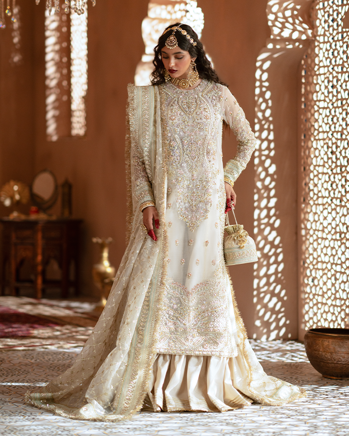 Zevk | Mughal Raniya | Ruhaani Begum - by - Libasekhas UK - Registered Vendor of : Zevk - 100% Original Designer Dresss