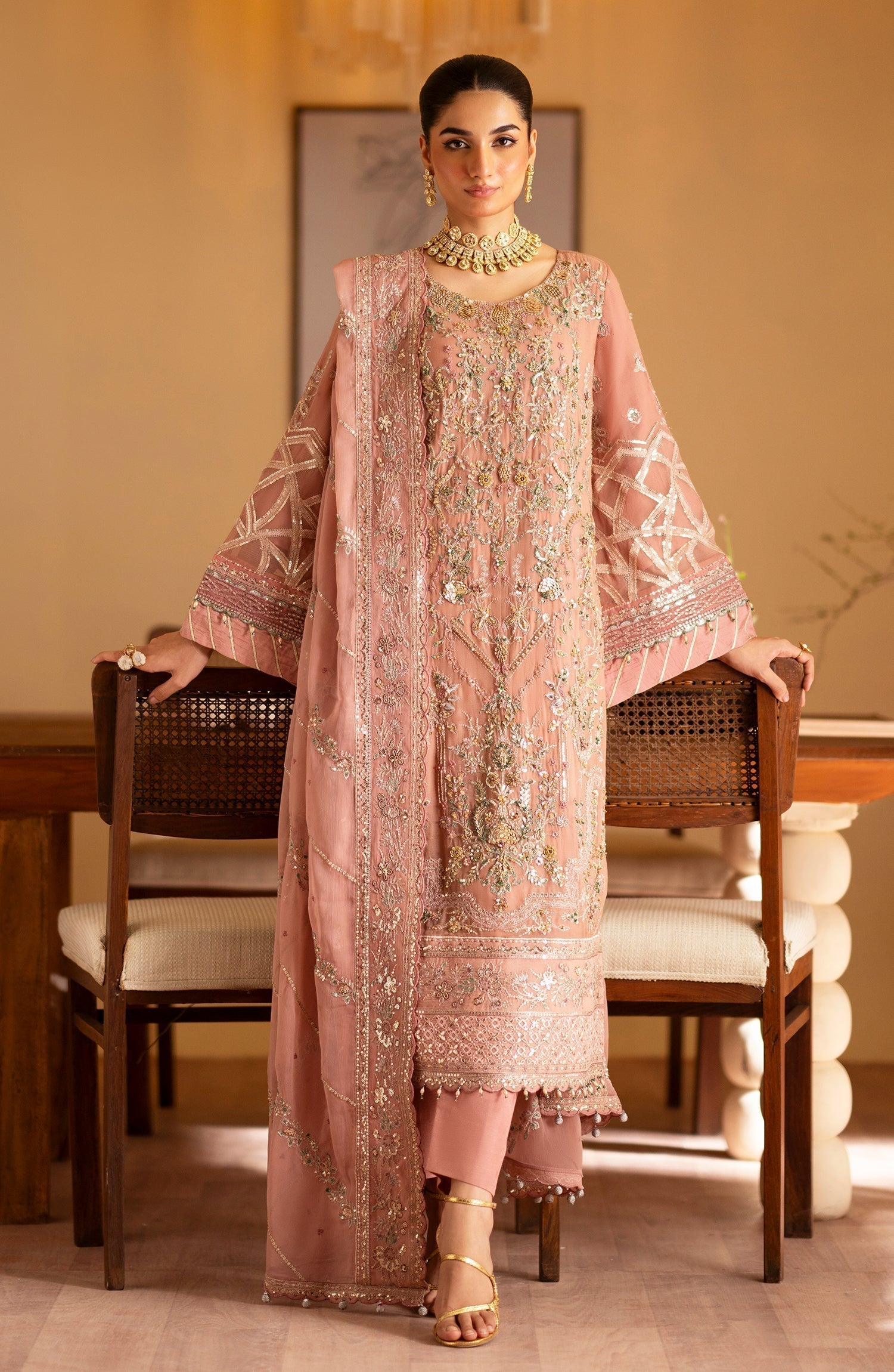 Emaan Adeel | Romansiyyah Luxury Formals 24 | Saleha - by - Libasekhas UK - Registered Vendor of : Emaan Adeel - 100% Original Designer Dresss