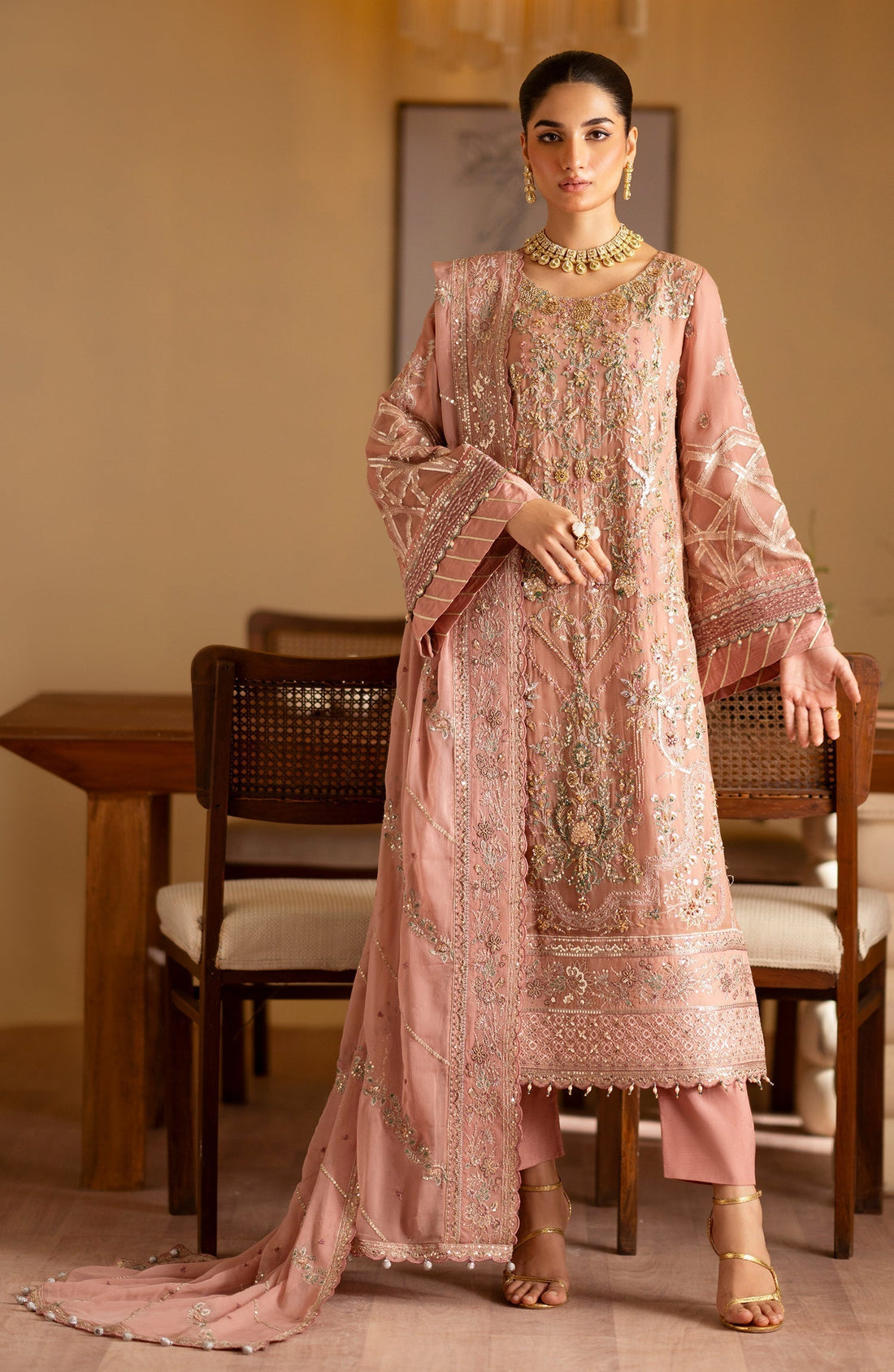 Emaan Adeel | Romansiyyah Luxury Formals 24 | Saleha - by - Libasekhas UK - Registered Vendor of : Emaan Adeel - 100% Original Designer Dresss