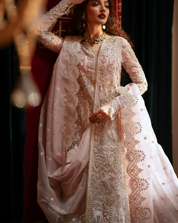 Zevk | Mughal Raniya | Nur Jahan Begum - by - Libasekhas UK - Registered Vendor of : Zevk - 100% Original Designer Dresss