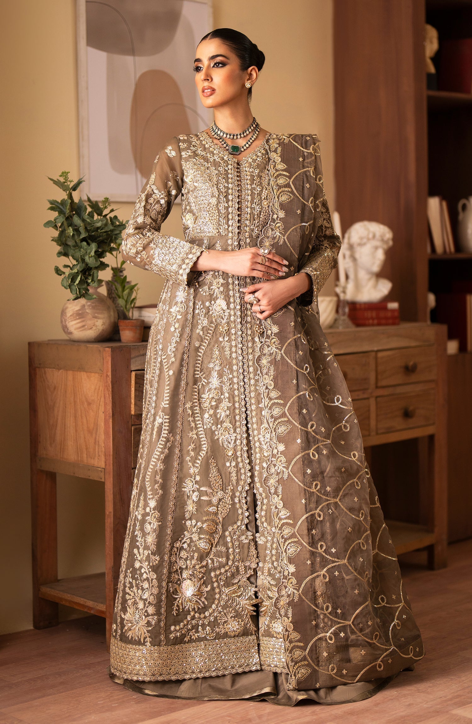 Emaan Adeel | Romansiyyah Luxury Formals 24 | Yesra - by - Libasekhas UK - Registered Vendor of : Emaan Adeel - 100% Original Designer Dresss