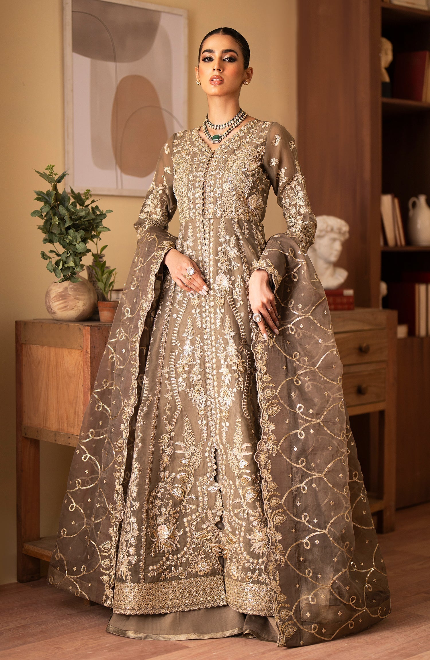 Emaan Adeel | Romansiyyah Luxury Formals 24 | Yesra - by - Libasekhas UK - Registered Vendor of : Emaan Adeel - 100% Original Designer Dresss