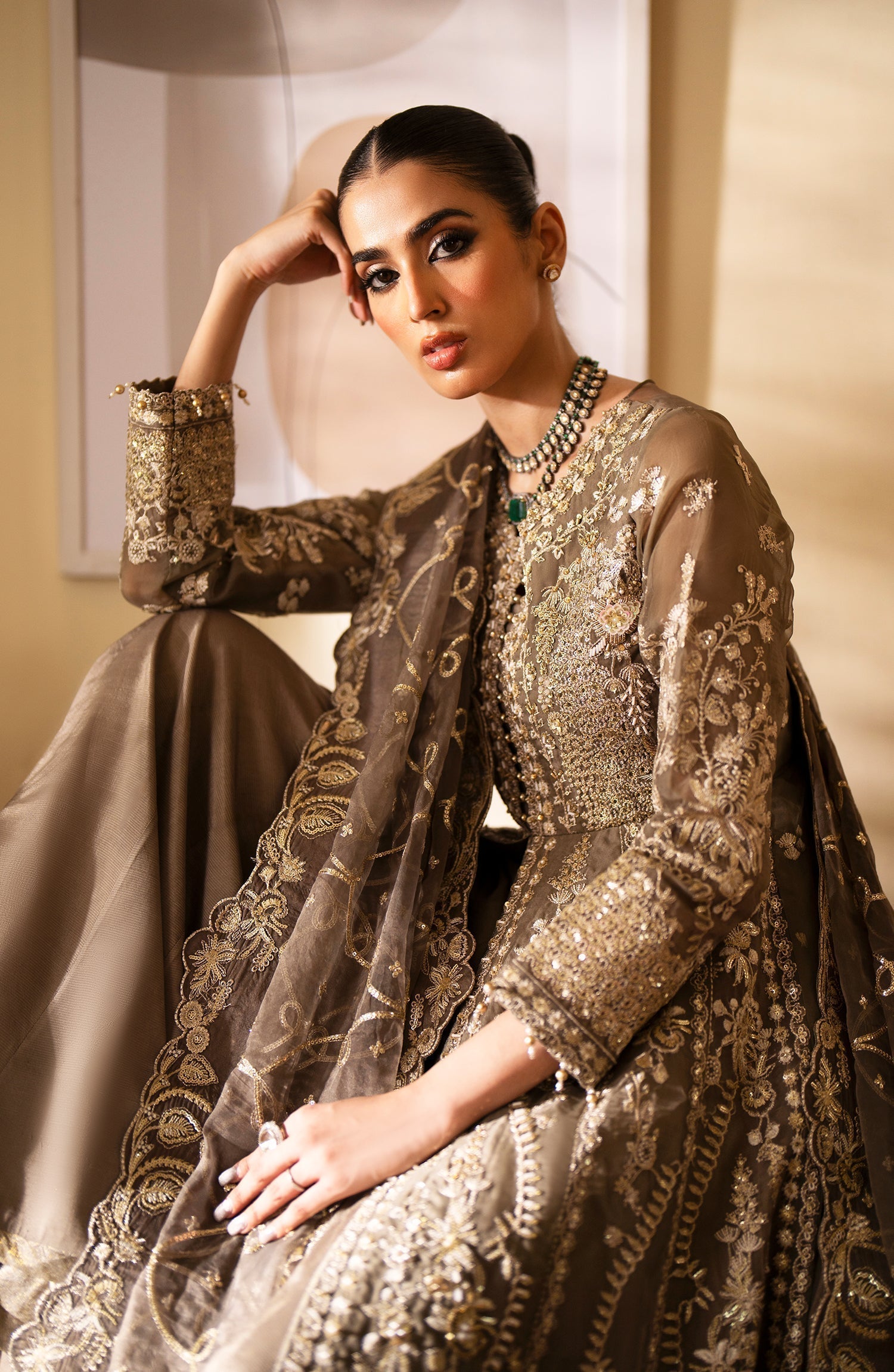 Emaan Adeel | Romansiyyah Luxury Formals 24 | Yesra - by - Libasekhas UK - Registered Vendor of : Emaan Adeel - 100% Original Designer Dresss
