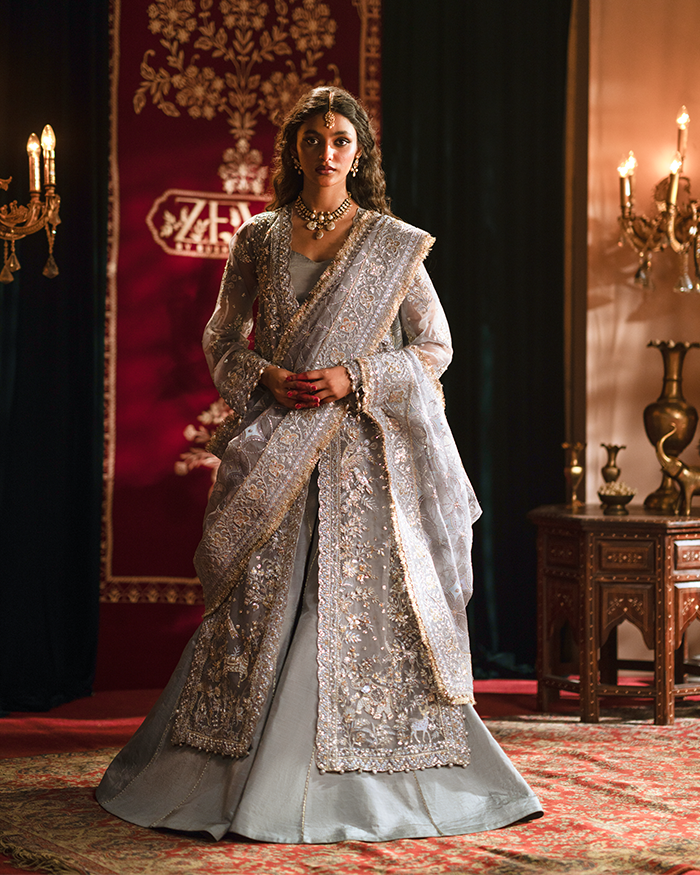 Zevk | Mughal Raniya | Mughal Rani - by - Libasekhas UK - Registered Vendor of : Zevk - 100% Original Designer Dresss