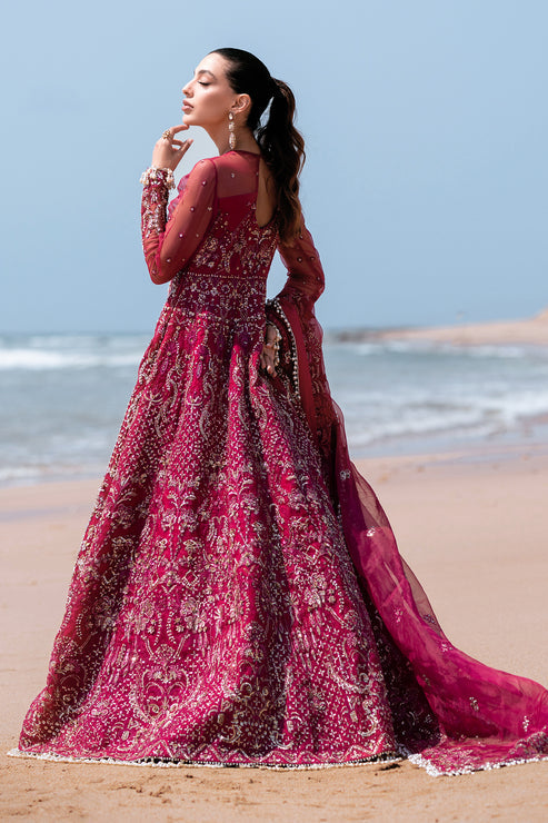 Emaan Adeel | Kamari Reveuse Wedding Formals | FLORA - by - Libasekhas UK - Registered Vendor of : Emaan Adeel - 100% Original Designer Dresss