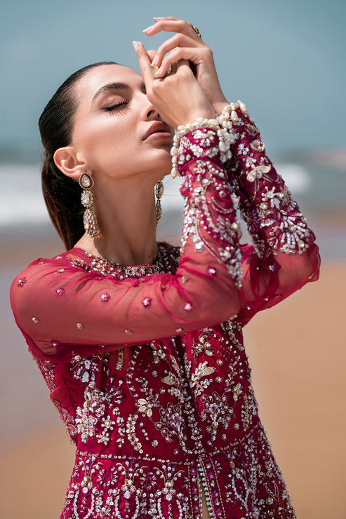Emaan Adeel | Kamari Reveuse Wedding Formals | FLORA - by - Libasekhas UK - Registered Vendor of : Emaan Adeel - 100% Original Designer Dresss