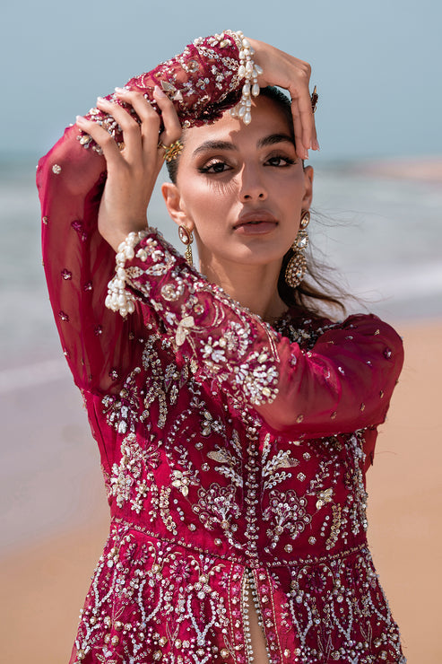Emaan Adeel | Kamari Reveuse Wedding Formals | FLORA - by - Libasekhas UK - Registered Vendor of : Emaan Adeel - 100% Original Designer Dresss