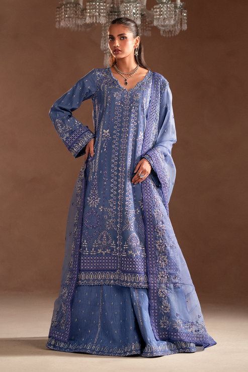 Emaan Adeel | Selene Formals | LUNELLE - by - Libasekhas UK - Registered Vendor of : Emaan Adeel - 100% Original Designer Dresss
