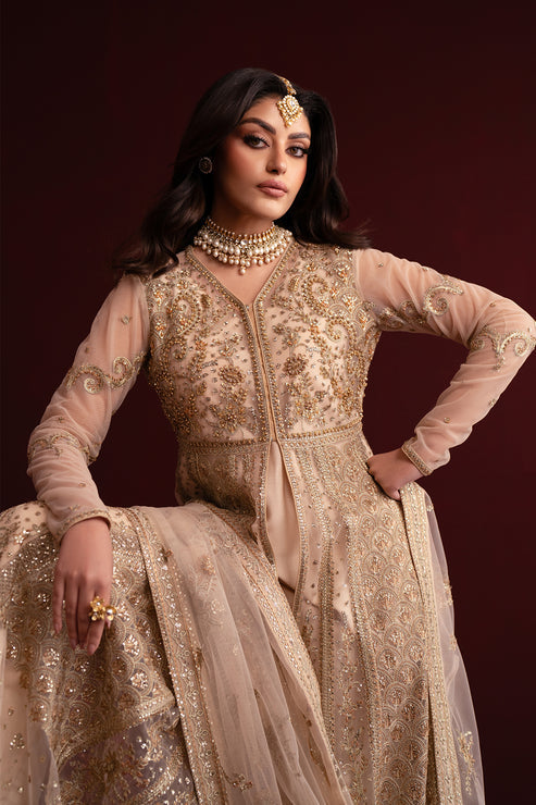 Emaan Adeel | Nooresha Formals 25 | Safira - by - Libasekhas UK - Registered Vendor of : Emaan Adeel - 100% Original Designer Dresss