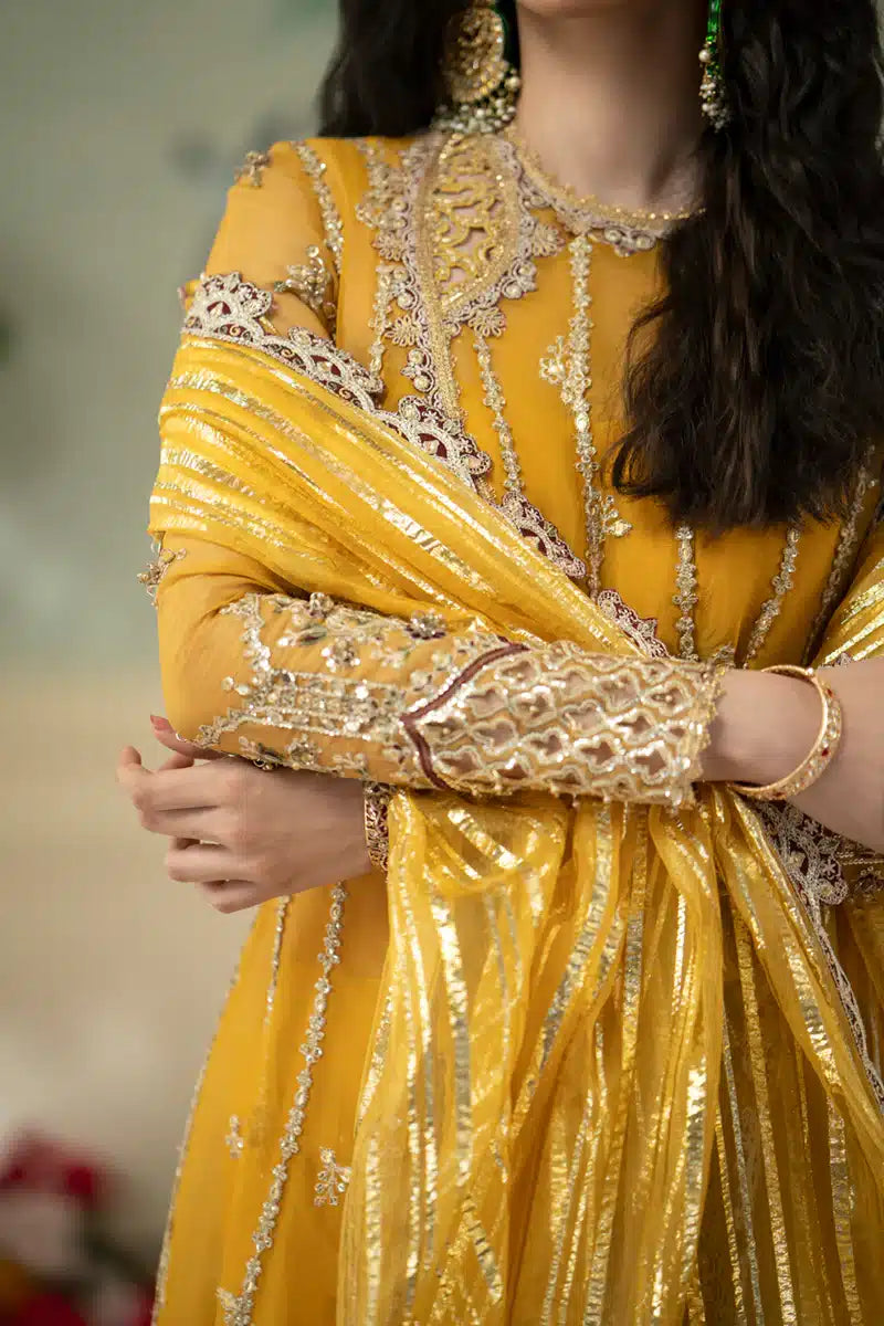 Qalamkar | Dilnaz Wedding Formals | DN-04 KANZA - by - Libasekhas UK - Registered Vendor of : Qalamkar - 100% Original Designer Dresss