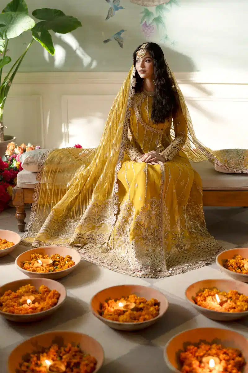 Qalamkar | Dilnaz Wedding Formals | DN-04 KANZA - by - Libasekhas UK - Registered Vendor of : Qalamkar - 100% Original Designer Dresss