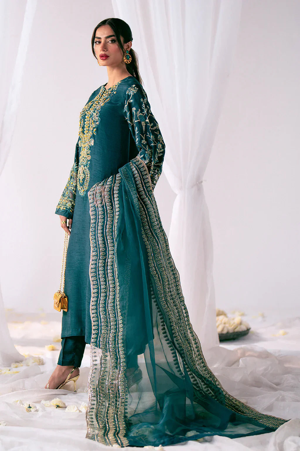 AJR Couture | Luxe Pret Eid | NORA - by - Libasekhas UK - Registered Vendor of : AJR Couture - 100% Original Designer Dresss