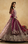 Maryum N Maria | Zamani Beghum Formals 23 | Ametyst-(MW23-512) - by - Libasekhas UK - Registered Vendor of : Maryum N Maria - 100% Original Designer Dresss