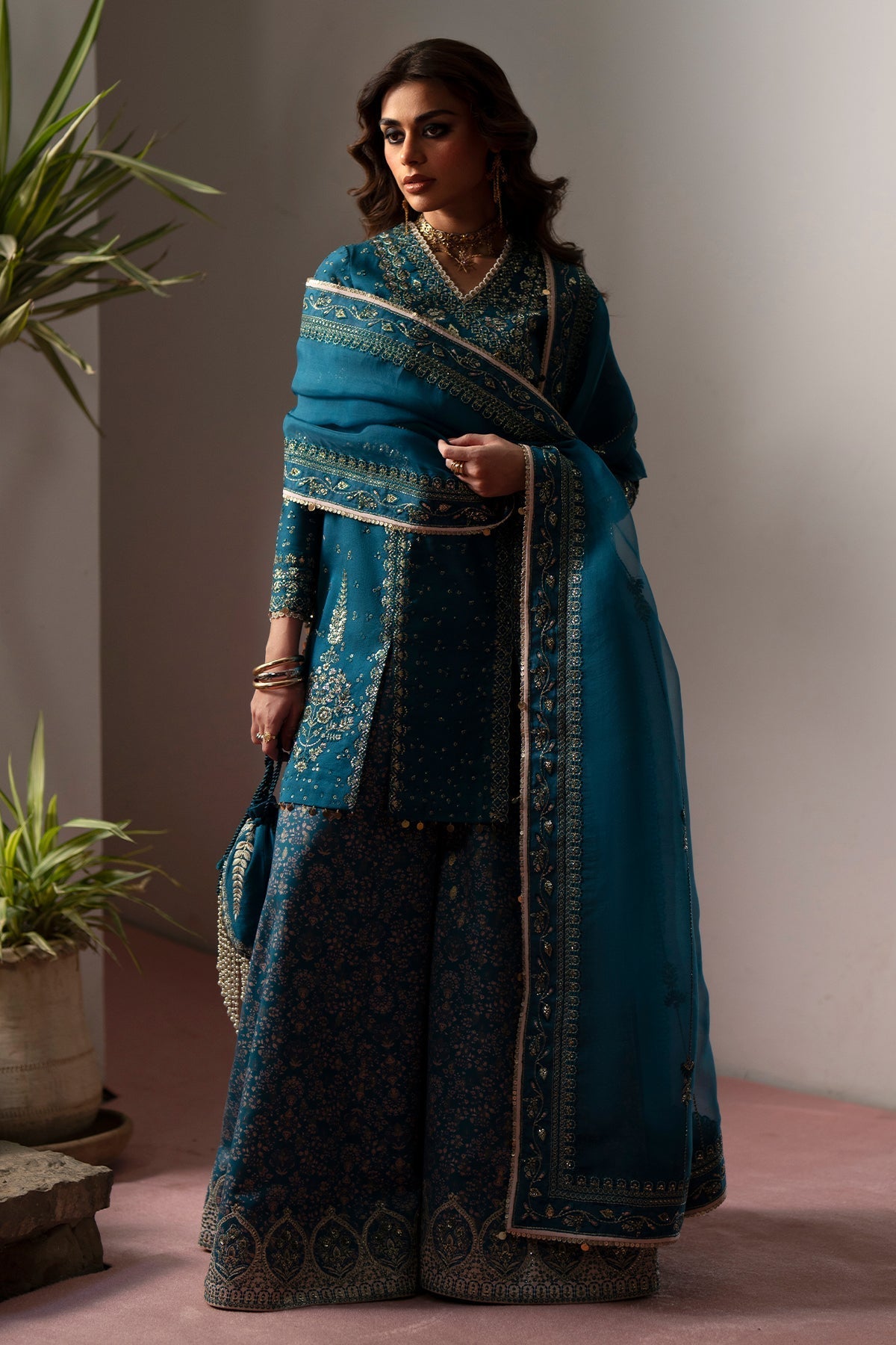  Saad Bin Shahzad | Silk'25 | ESILA - by Libasekhas UK - Registered Vendor of : Saad Bin Shahzad - 100% Original Designer Dress