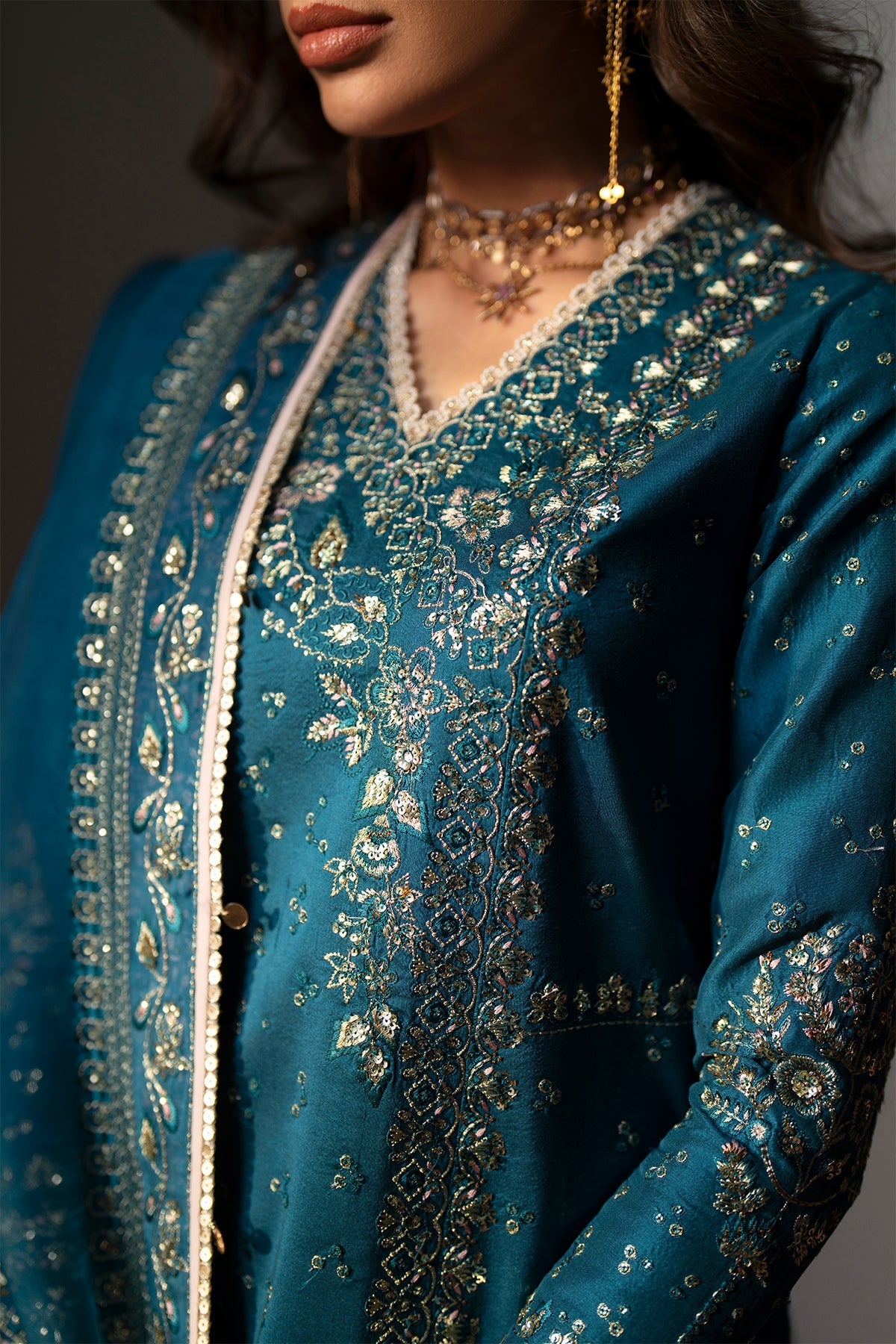  Saad Bin Shahzad | Silk'25 | ESILA - by Libasekhas UK - Registered Vendor of : Saad Bin Shahzad - 100% Original Designer Dress
