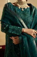 Maryum N Maria | Zamani Beghum Formals 23 | Emerald-(MW23-516) - by - Libasekhas UK - Registered Vendor of : Maryum N Maria - 100% Original Designer Dresss
