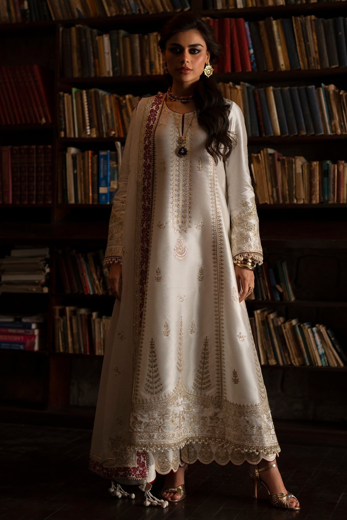 Saad Bin Shahzad | Silk'25 | ZYRA - by Libasekhas UK - Registered Vendor of : Saad Bin Shahzad - 100% Original Designer Dress