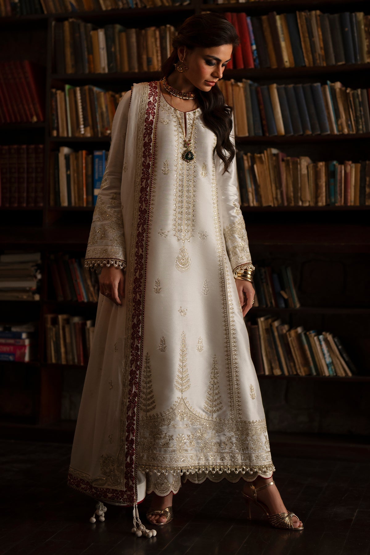 Saad Bin Shahzad | Silk'25 | ZYRA - by Libasekhas UK - Registered Vendor of : Saad Bin Shahzad - 100% Original Designer Dress