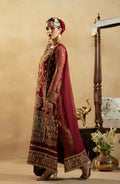 Maryum N Maria | Zamani Beghum Formals 23 | Ruby-(MW23-517) - by - Libasekhas UK - Registered Vendor of : Maryum N Maria - 100% Original Designer Dresss