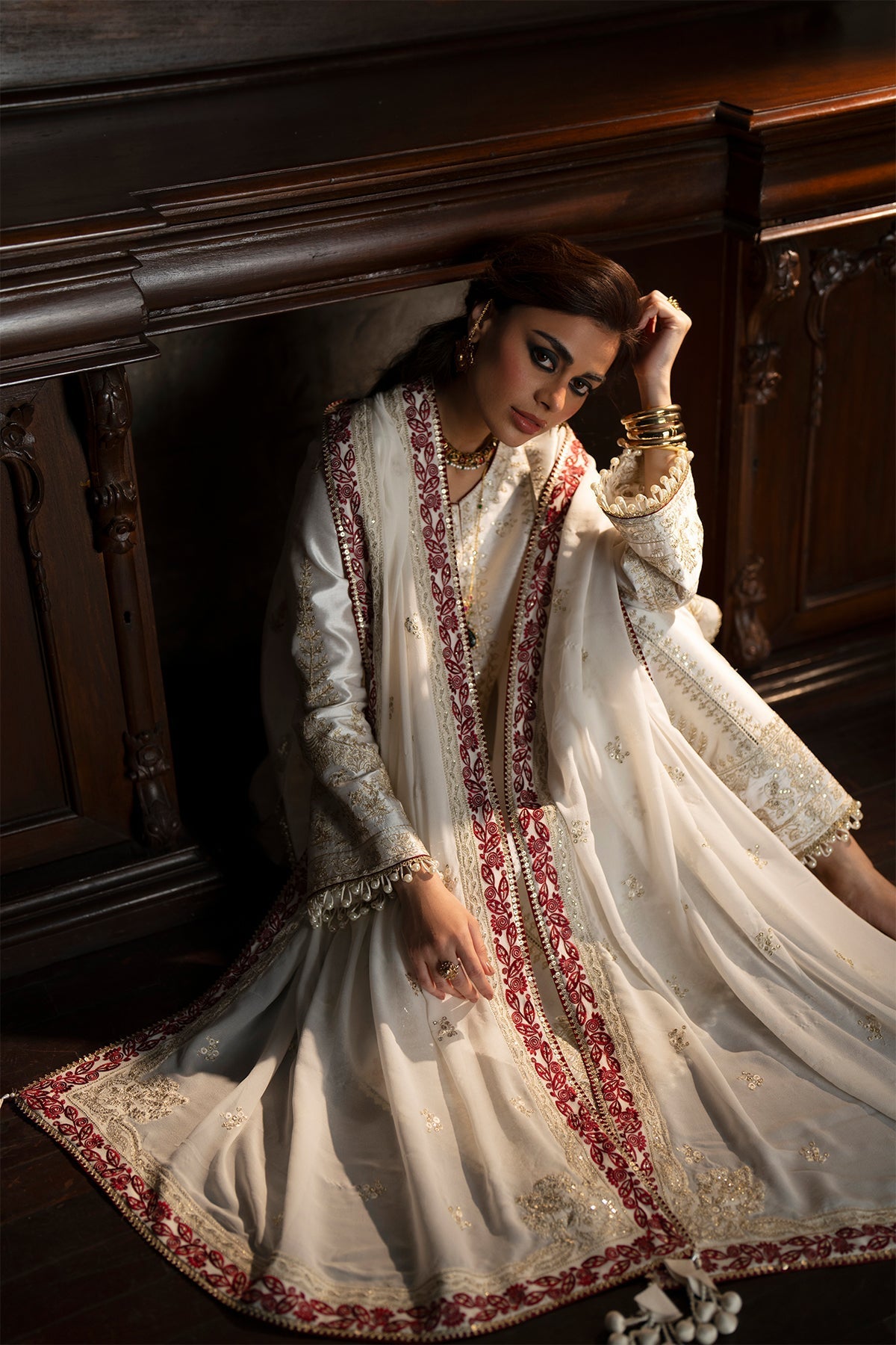 Saad Bin Shahzad | Silk'25 | ZYRA - by Libasekhas UK - Registered Vendor of : Saad Bin Shahzad - 100% Original Designer Dress