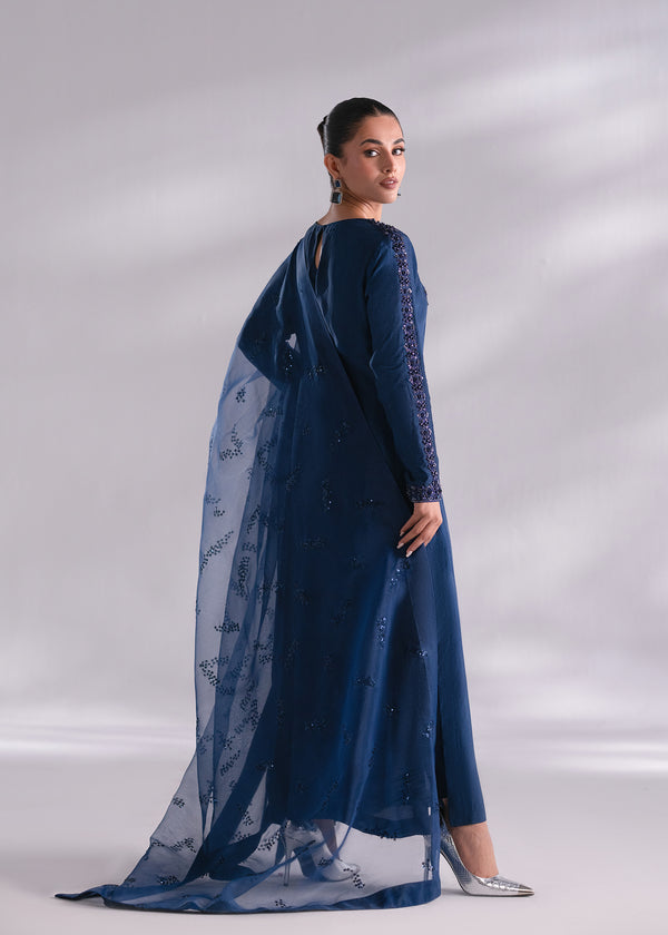 Mehak Yaqoob | Enchante The Luxe Edit | Sapphire - by - Libasekhas UK - Registered Vendor of : Mehak Yaqoob - 100% Original Designer Dresss
