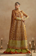 Maryum N Maria | Zamani Beghum Formals 23 | Citrine-(MW23-515) - by - Libasekhas UK - Registered Vendor of : Maryum N Maria - 100% Original Designer Dresss