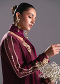 Mehak Yaqoob | Enchante The Luxe Edit | Garnet - by - Libasekhas UK - Registered Vendor of : Mehak Yaqoob - 100% Original Designer Dresss