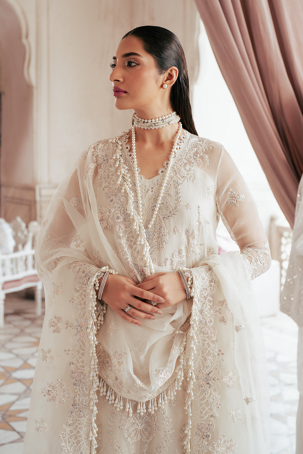 Saad Shaikh | Silsila Festive Collection | Zahria - by - Libasekhas UK - Registered Vendor of : Saad Shaikh - 100% Original Designer Dresss