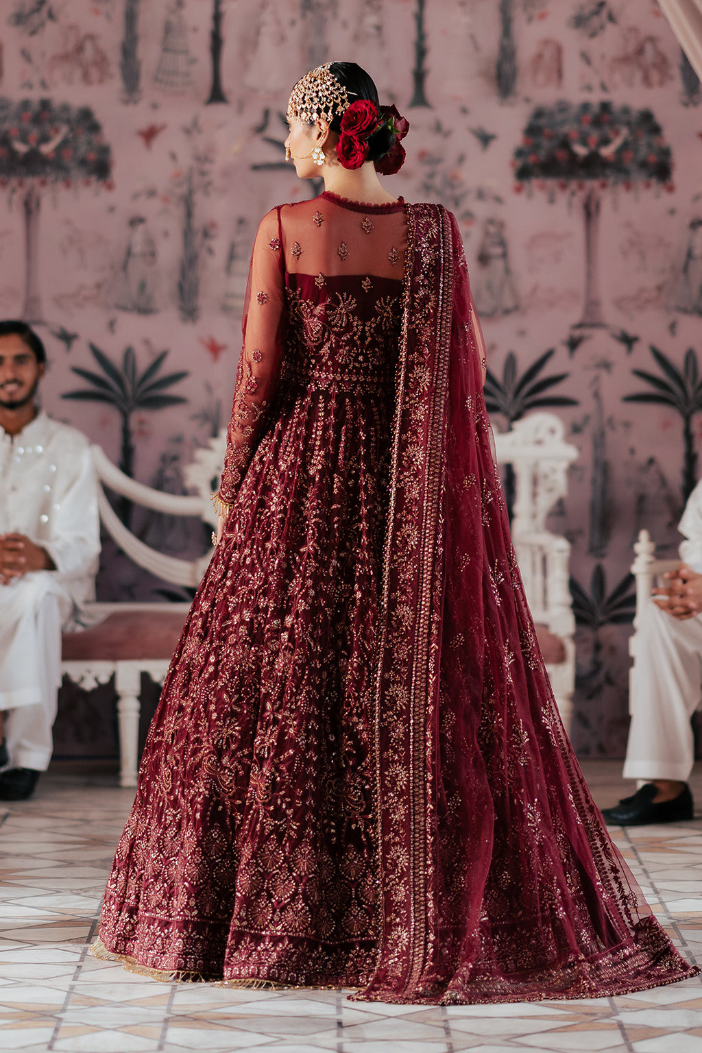 Saad Shaikh | Silsila Festive Collection | Elaila - by - Libasekhas UK - Registered Vendor of : Saad Shaikh - 100% Original Designer Dresss