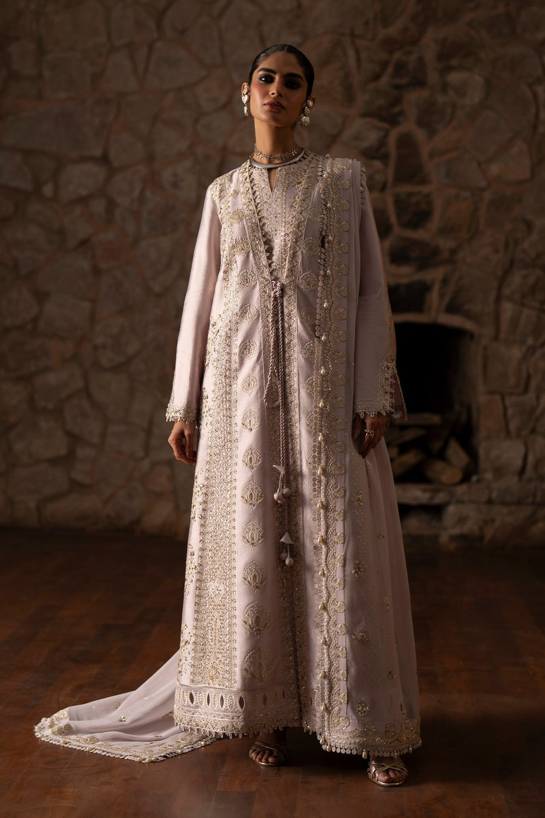 Saad Bin Shahzad | Silk'25 | ADEEN - by Libasekhas UK - Registered Vendor of : Saad Bin Shahzad - 100% Original Designer Dress