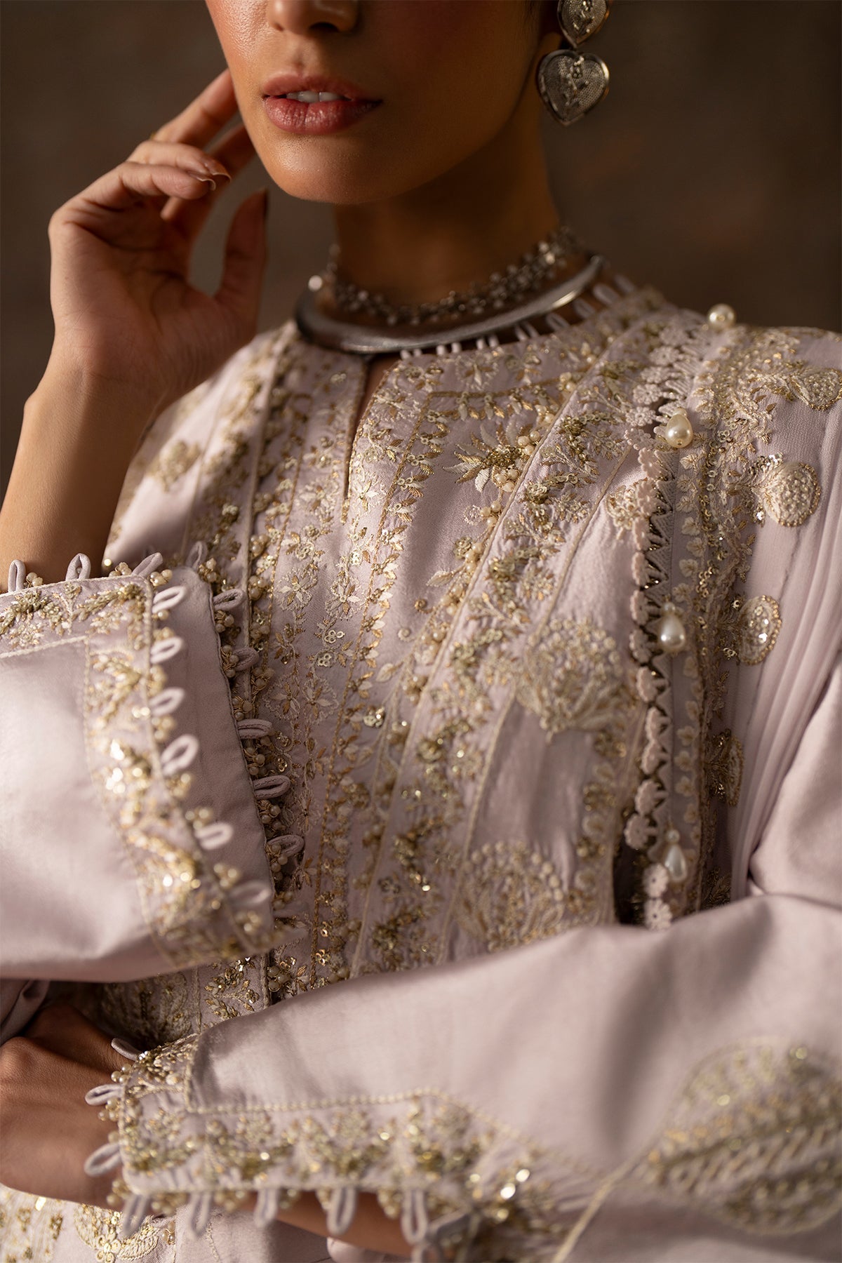 Saad Bin Shahzad | Silk'25 | ADEEN - by Libasekhas UK - Registered Vendor of : Saad Bin Shahzad - 100% Original Designer Dress