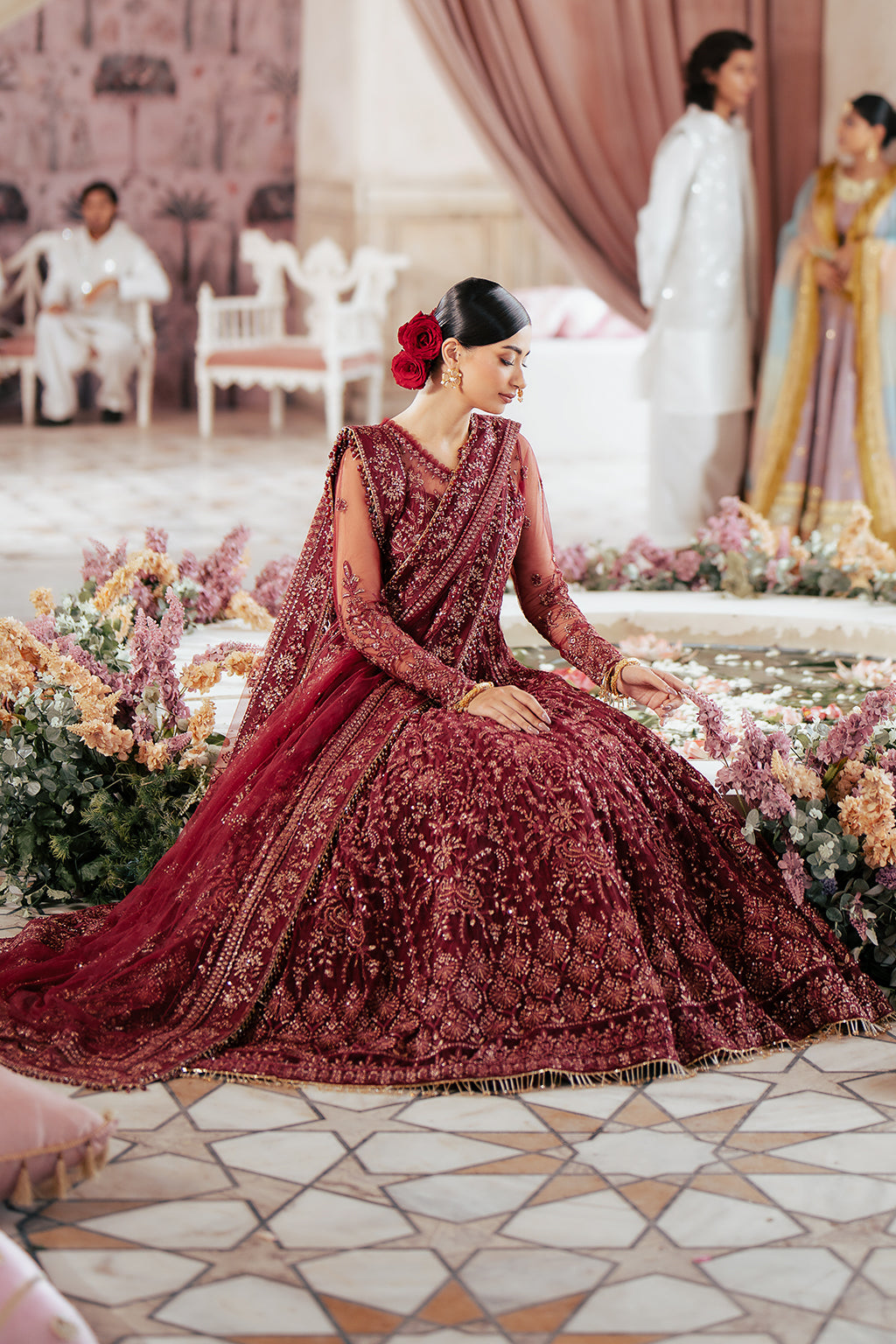 Saad Shaikh | Silsila Festive Collection | Elaila - by - Libasekhas UK - Registered Vendor of : Saad Shaikh - 100% Original Designer Dresss