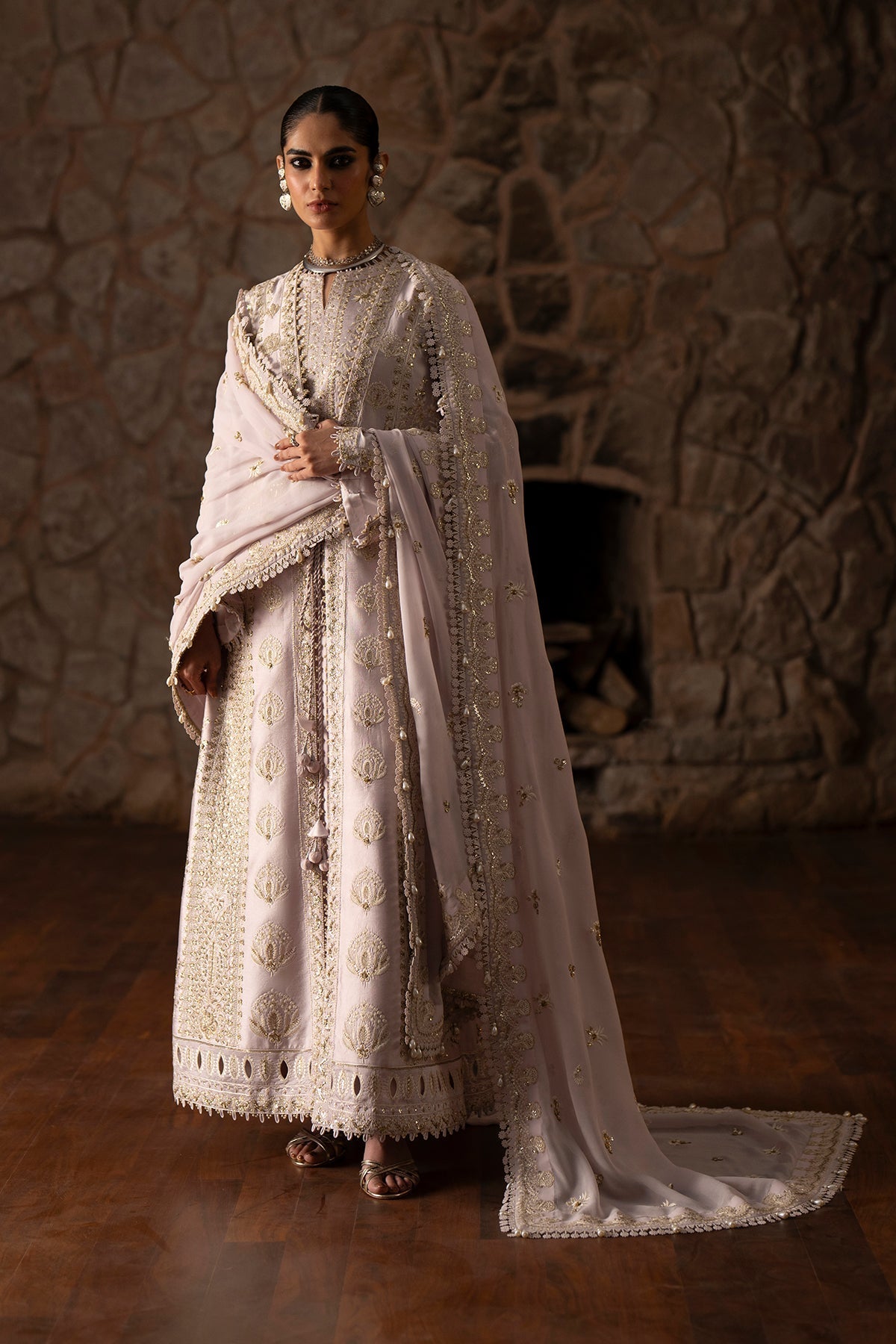Saad Bin Shahzad | Silk'25 | ADEEN - by Libasekhas UK - Registered Vendor of : Saad Bin Shahzad - 100% Original Designer Dress