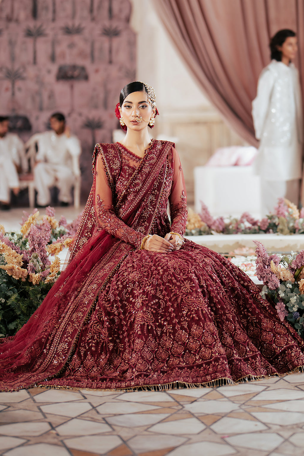 Saad Shaikh | Silsila Festive Collection | Elaila - by - Libasekhas UK - Registered Vendor of : Saad Shaikh - 100% Original Designer Dresss