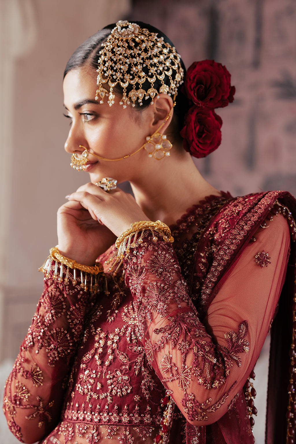 Saad Shaikh | Silsila Festive Collection | Elaila - by - Libasekhas UK - Registered Vendor of : Saad Shaikh - 100% Original Designer Dresss