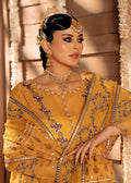 Fozia Khalid | Chamakh Dhamakh Wedding Festivity | Mayun - by - Libasekhas UK - Registered Vendor of : Fozia Khalid - 100% Original Designer Dresss