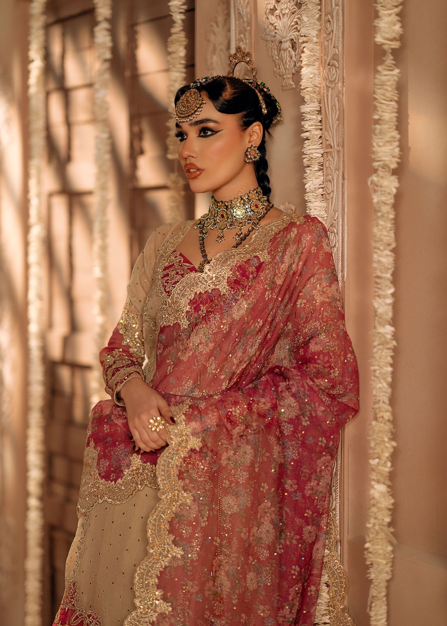 Fozia Khalid | Chamakh Dhamakh Wedding Festivity | Roka - by - Libasekhas UK - Registered Vendor of : Fozia Khalid - 100% Original Designer Dresss