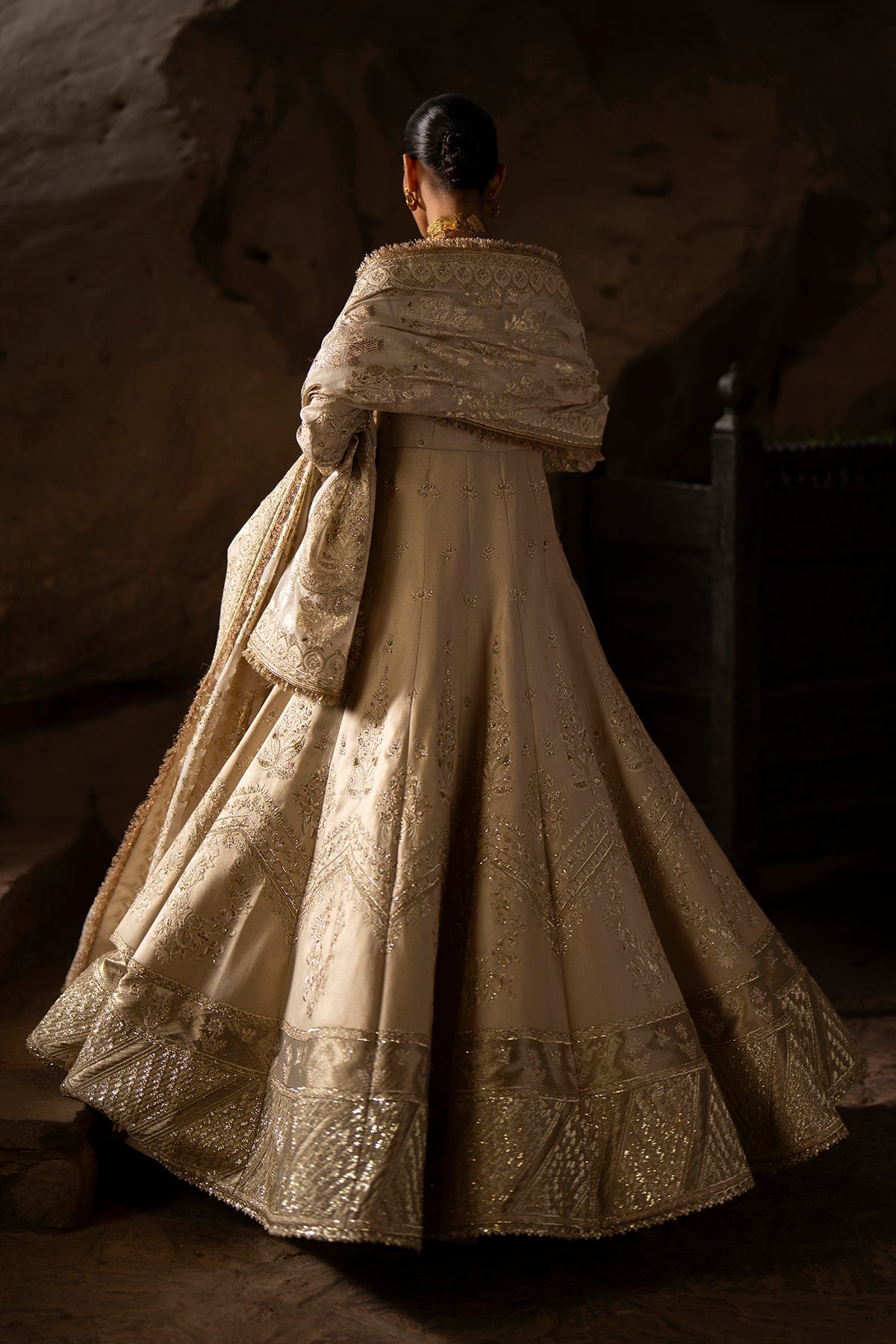 Saad Bin Shahzad | Silk'25 | ZIMAL - by Libasekhas UK - Registered Vendor of : Saad Bin Shahzad - 100% Original Designer Dress