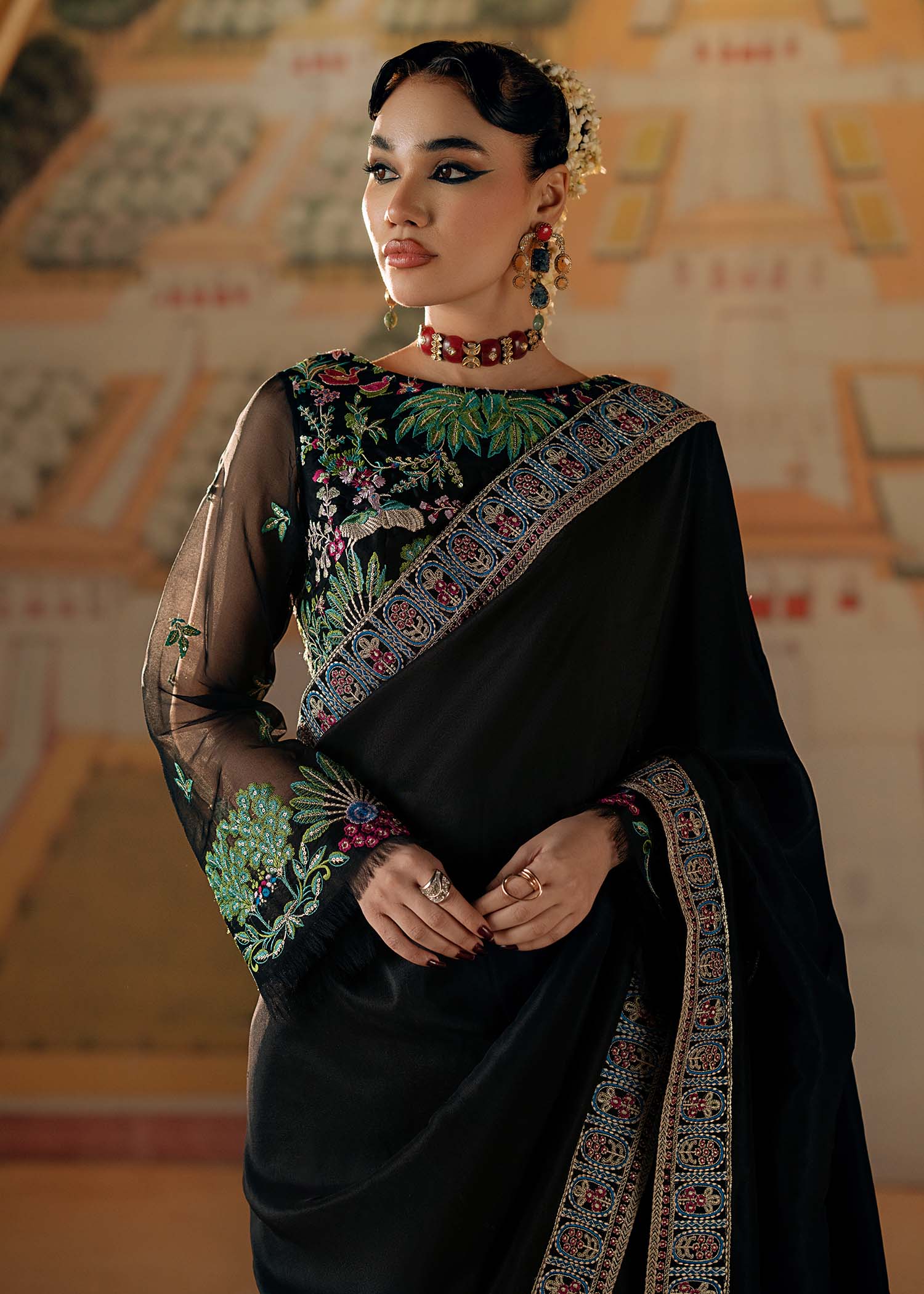 Fozia Khalid | Chamakh Dhamakh Wedding Festivity | Sangeet - by - Libasekhas UK - Registered Vendor of : Fozia Khalid - 100% Original Designer Dresss