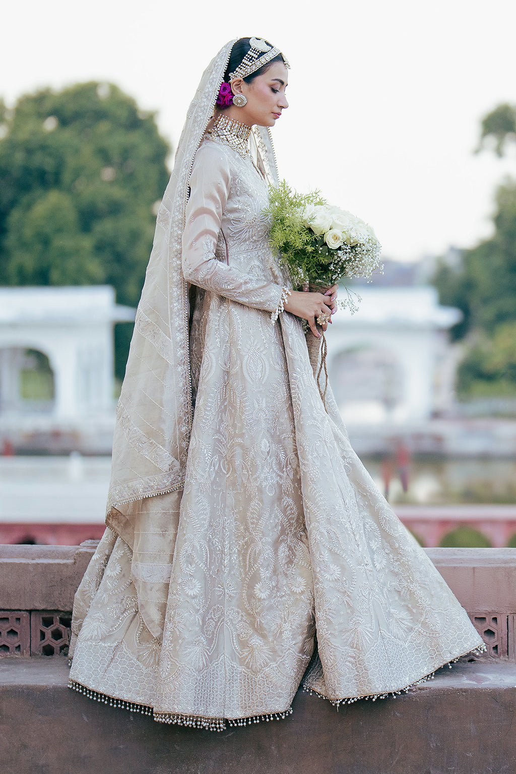Saad Shaikh | Silsila Festive Collection | Mira - by - Libasekhas UK - Registered Vendor of : Saad Shaikh - 100% Original Designer Dresss
