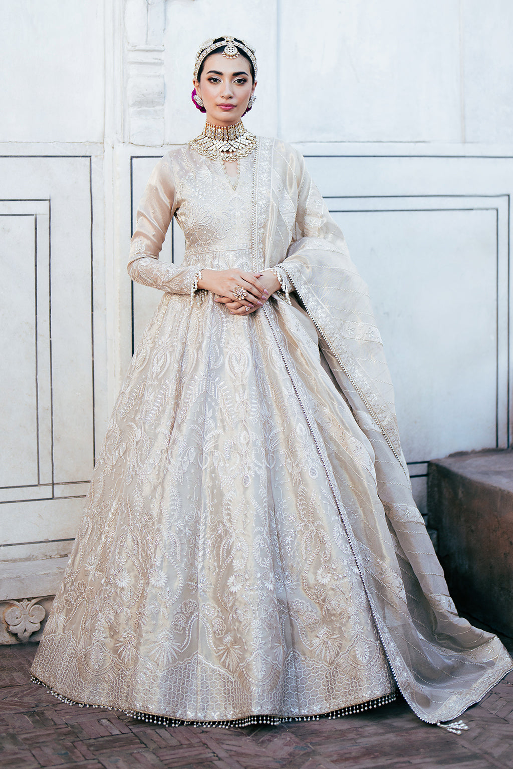 Saad Shaikh | Silsila Festive Collection | Mira - by - Libasekhas UK - Registered Vendor of : Saad Shaikh - 100% Original Designer Dresss