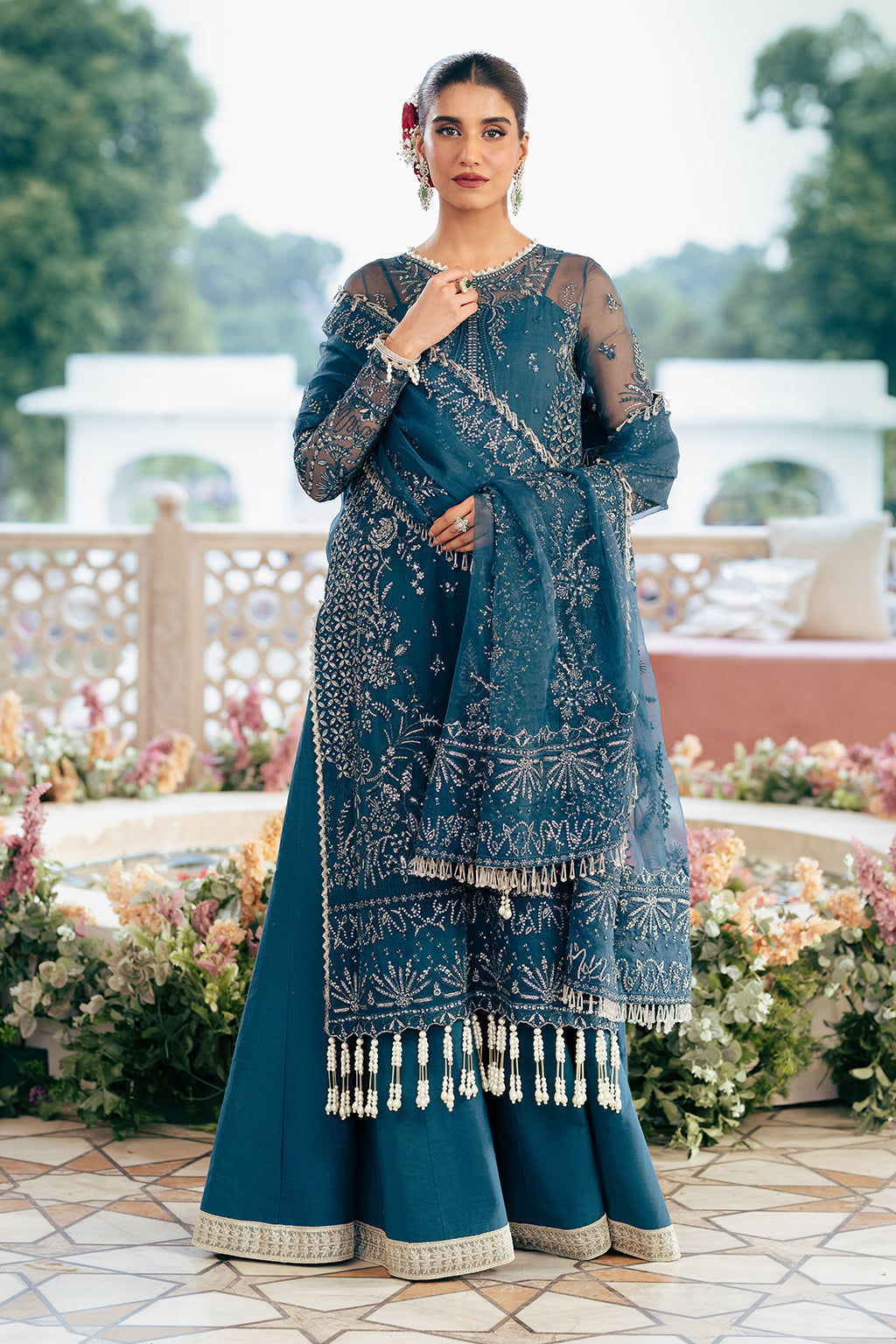 Saad Shaikh | Silsila Festive Collection | Evara - by - Libasekhas UK - Registered Vendor of : Saad Shaikh - 100% Original Designer Dresss