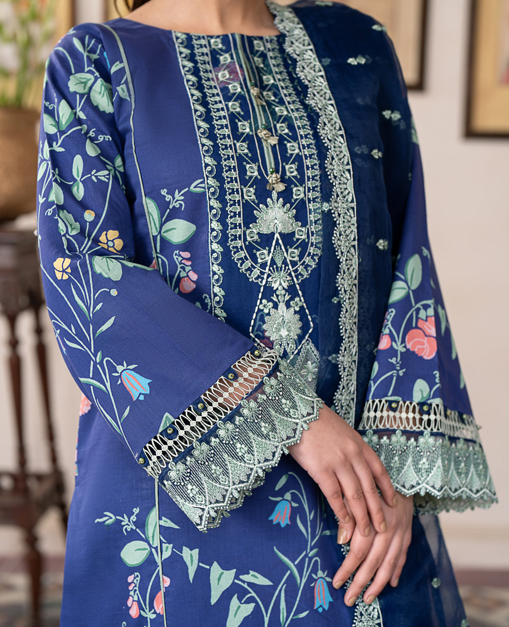 Xenia Formals | Summer Soiree Lawn | MONTAUK - by - Libasekhas UK - Registered Vendor of : Xenia Formals - 100% Original Designer Dresss