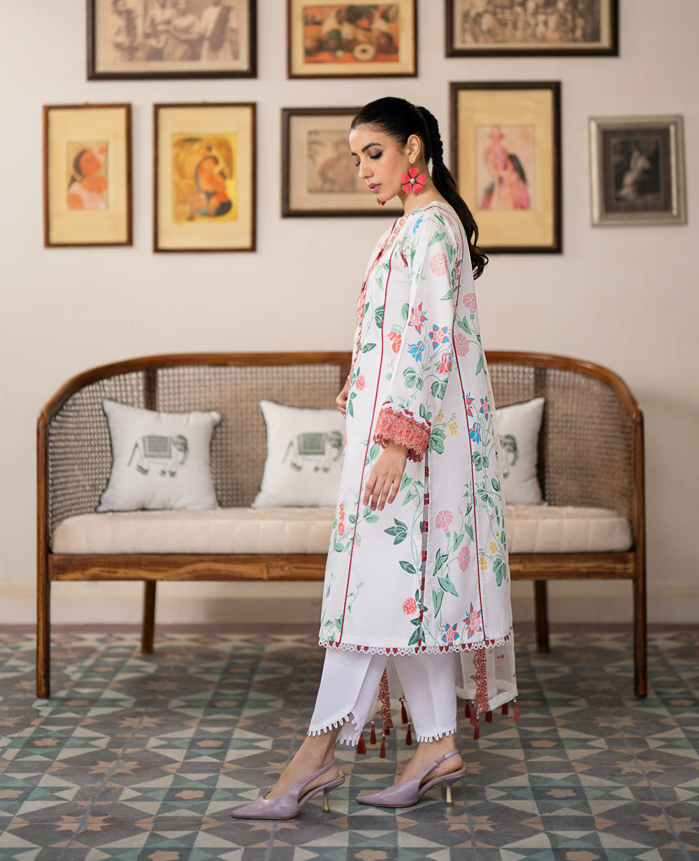 Xenia Formals | Summer Soiree Lawn | PAULO - by - Libasekhas UK - Registered Vendor of : Xenia Formals - 100% Original Designer Dresss