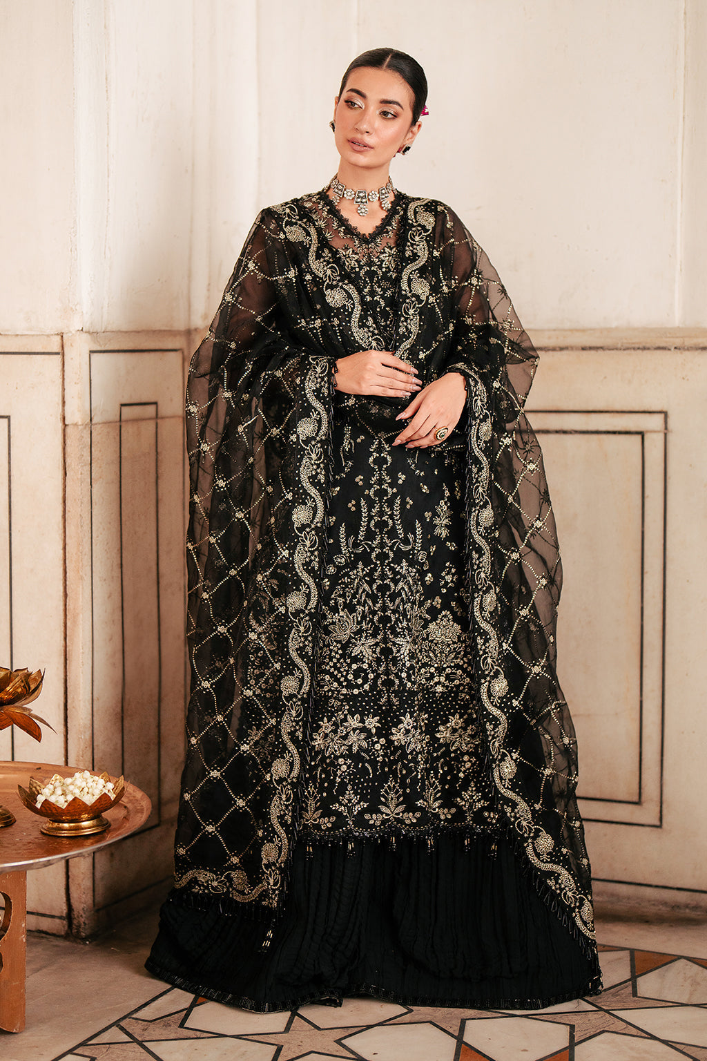 Saad Shaikh | Silsila Festive Collection | Amaya - by - Libasekhas UK - Registered Vendor of : Saad Shaikh - 100% Original Designer Dresss