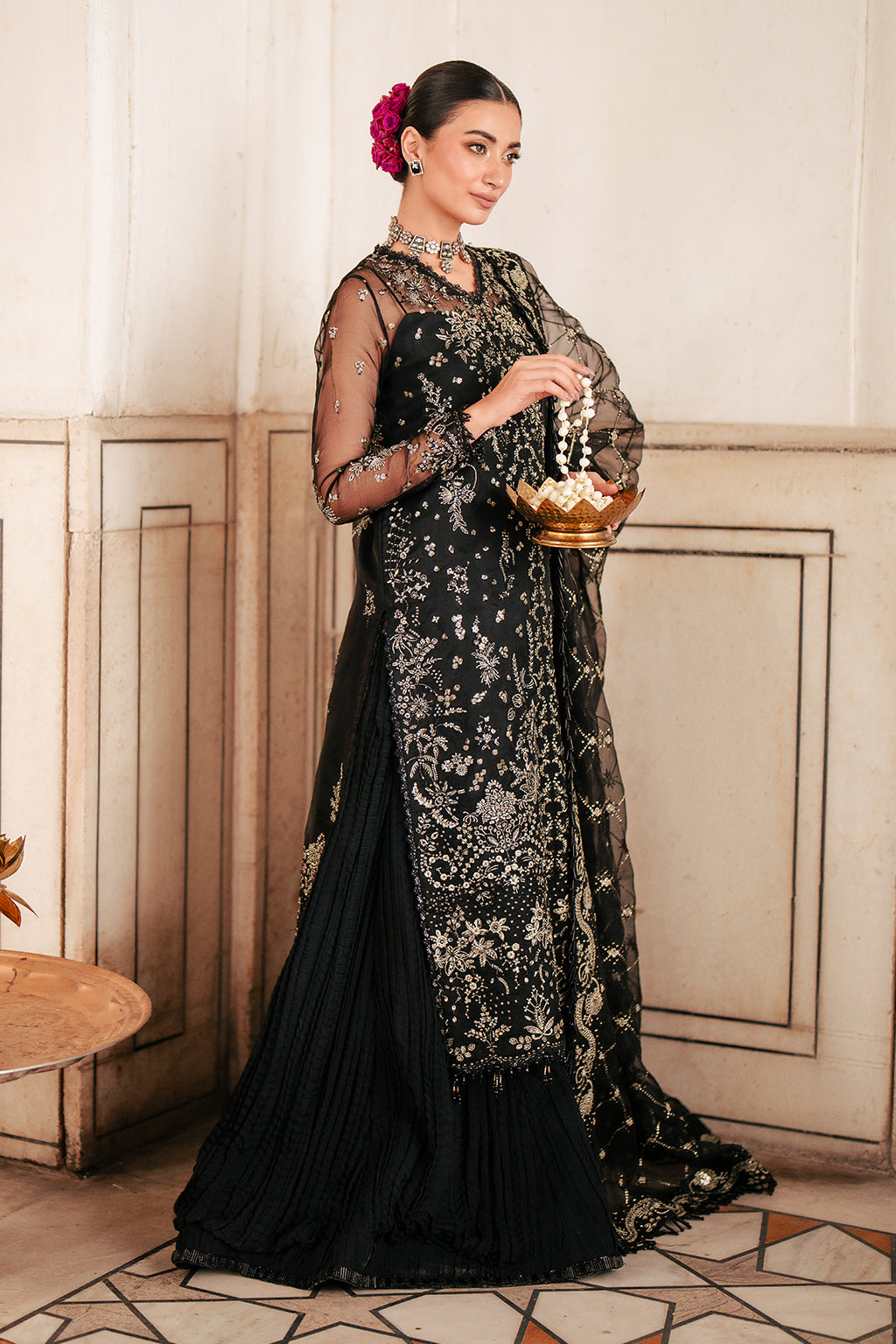 Saad Shaikh | Silsila Festive Collection | Amaya - by - Libasekhas UK - Registered Vendor of : Saad Shaikh - 100% Original Designer Dresss