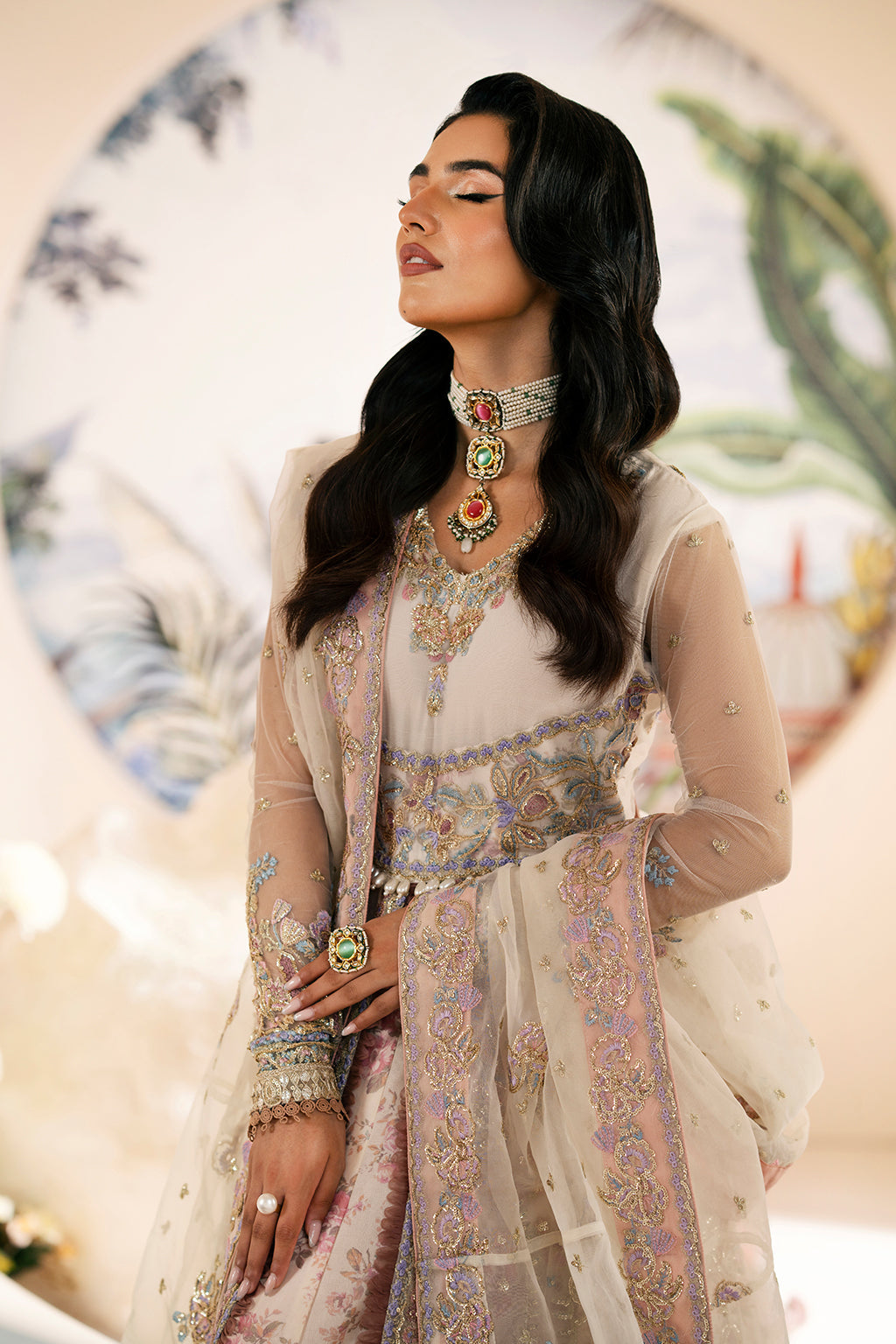 AJR Couture | Festive Formals 24 | Amaryllis - by - Libasekhas UK - Registered Vendor of : AJR Couture - 100% Original Designer Dresss